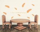I Have a Heartful Love Quotes Wall Decal Love Vinyl Feather Stickers